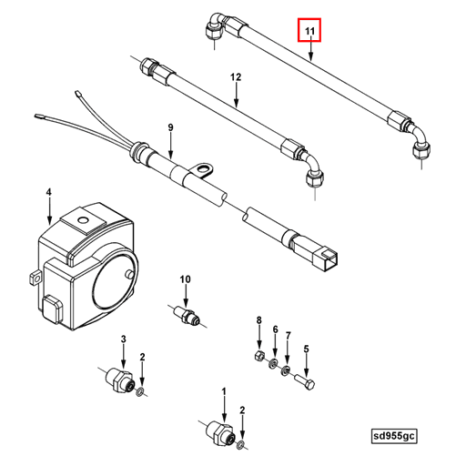 3979278 Cummins | Flexible Hose | Source One Parts Center