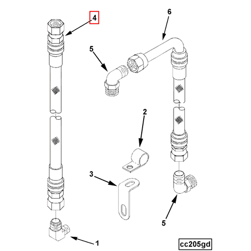 3899299 Cummins | Flexible Hose | Source One Parts Center