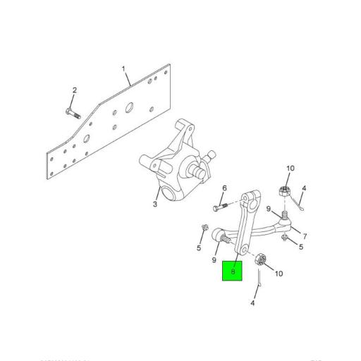 1665022C1 | Navistar International® | ARM PITMAN POWER STEERING GEAR ...