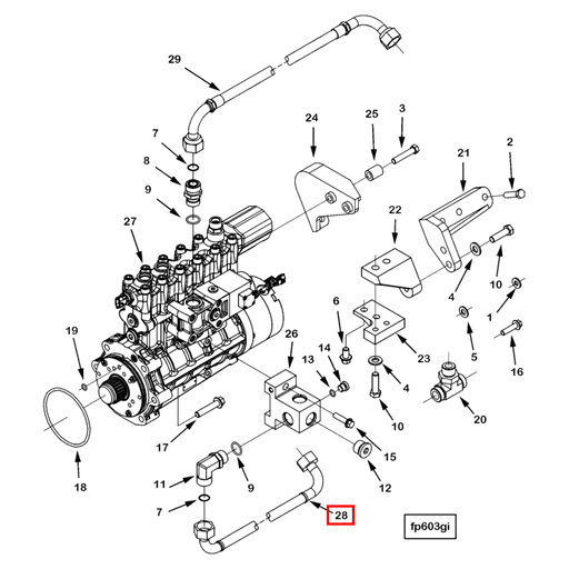 4970261 Cummins | Flexible Hose | Source One Parts Center