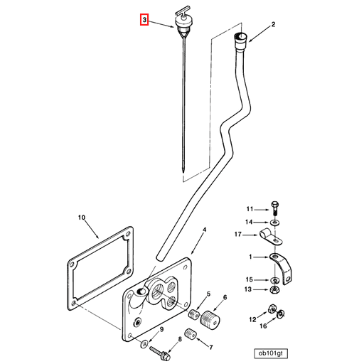 3035641 Cummins | Dipstick | Source One Parts Center