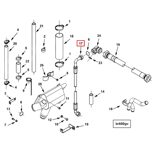 4086534 Cummins | Flexible Hose | Source One Parts Center