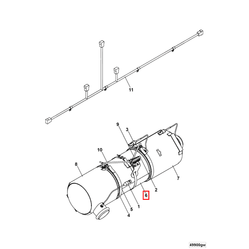 4965287 Cummins | Particulate Filter Module | Source One Parts Center