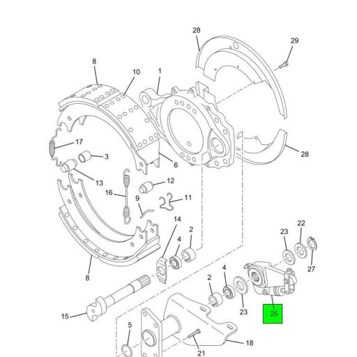 ZBRAS1040 Navistar International | Brake Slack Adjuster | Source One ...