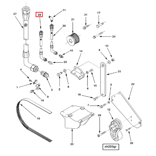 3899669 Cummins | Flexible Hose | Source One Parts Center