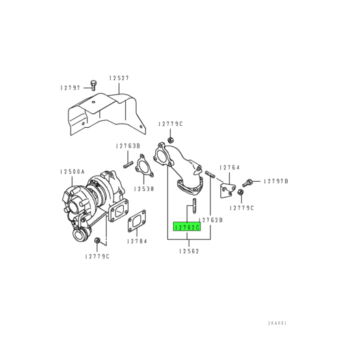 MH002157 | Mitsubishi FUSO® | Interlock Torque Converter Stud