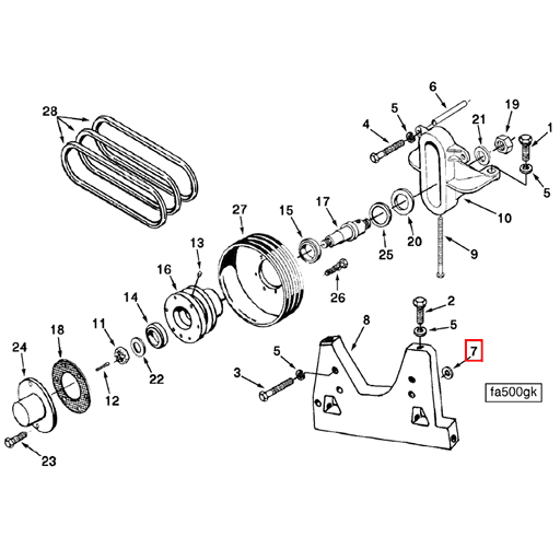 128942 Cummins | Mounting Spacer | Source One Parts Center