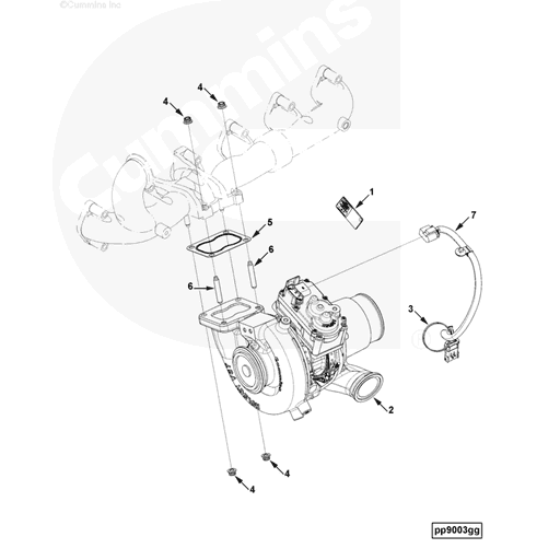 4352505 Cummins | Turbocharger Kit | Source One Parts Center