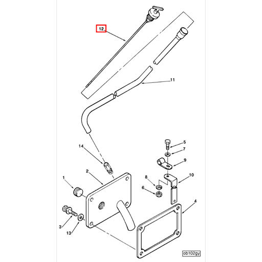 3049674 Cummins | Dipstick | Source One Parts Center