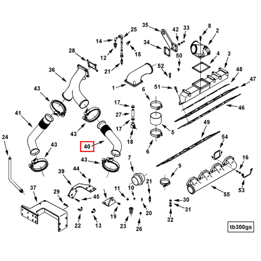 214198 Cummins | Exhaust Outlet Tube | Source One Parts Center
