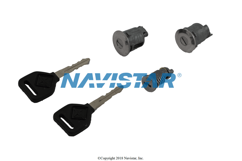 3547893C92 | Genuine Navistar International® KIT DOOR LOCK KEY SWITCH AND  LCK KIT-Z-250 CODE- STANDARD CAB