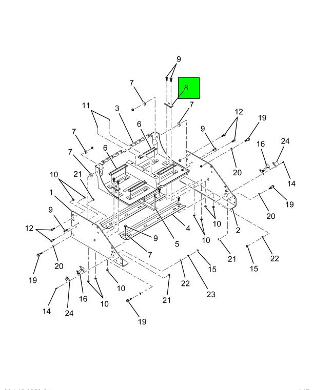 4057858C1 | Navistar International® | SUPPORT TRAY TO SIDE PLATE ...