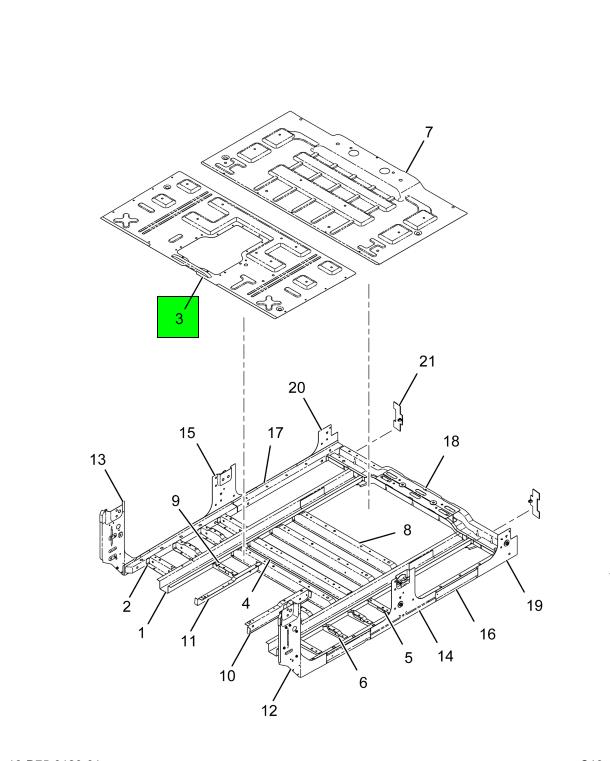 3512565C4E | Navistar International® | PANEL FLOOR FRONT CE AND CT I6 ...