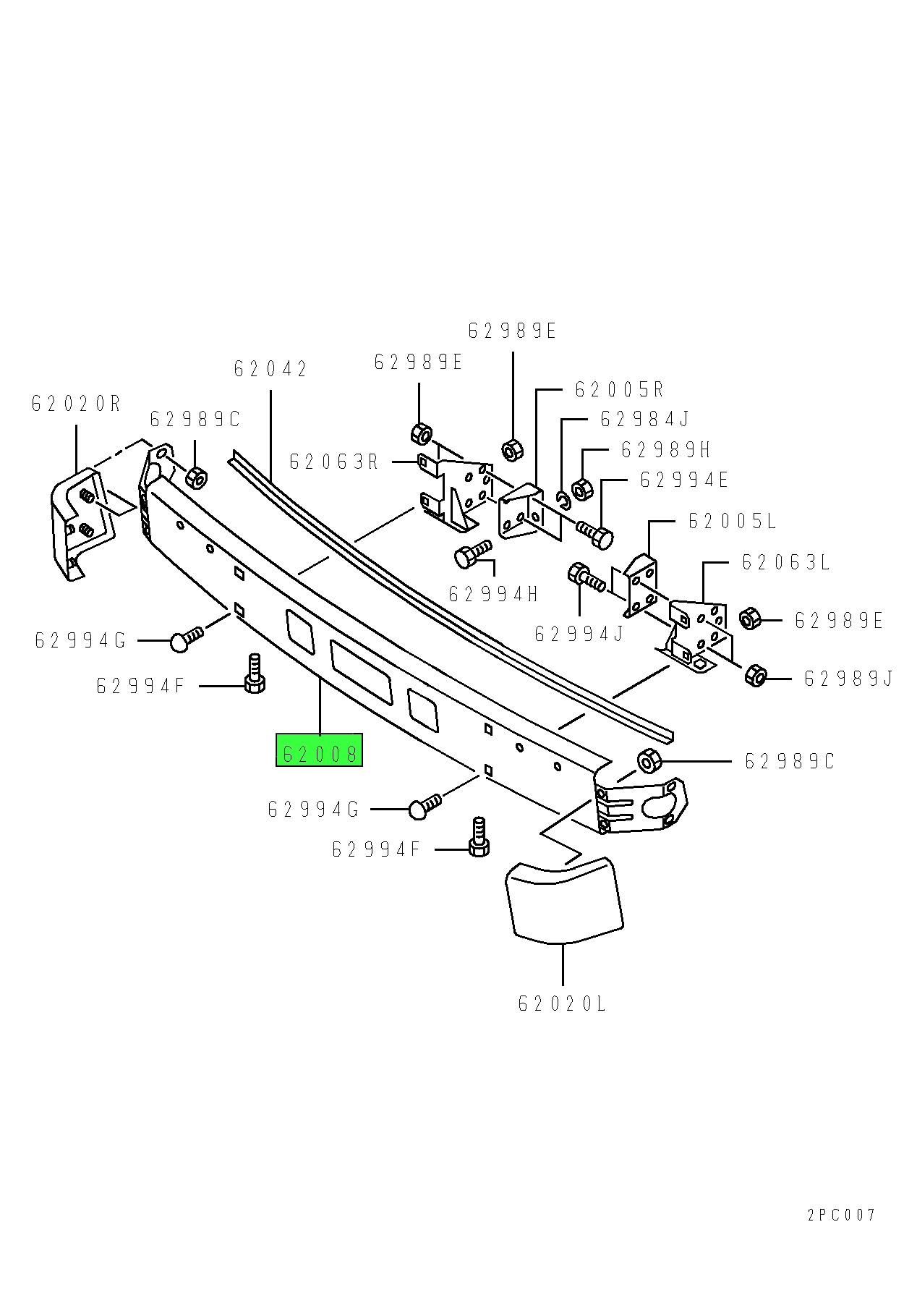 mc917027-genuine-mitsubishi-fuso-front-bumper-source-one-parts-center