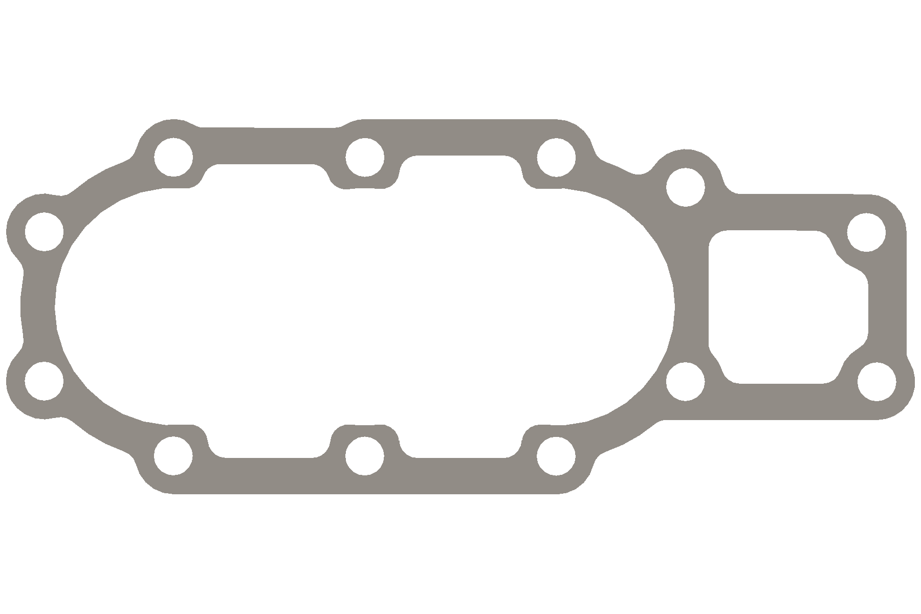 180760 Cummins® Lubricating Oil Pump Cover Gasket Source One