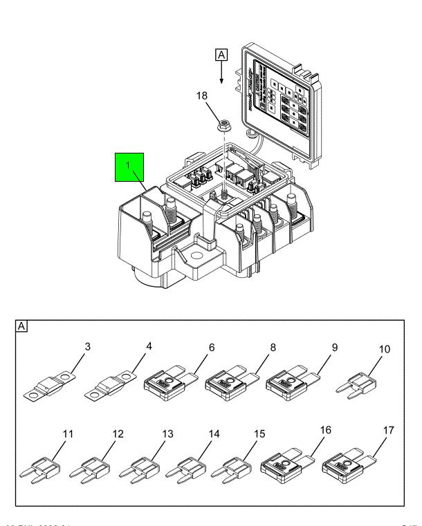 4087472C1 | Navistar International® | CONNECTOR BODY UNDERHOOD PDM ...