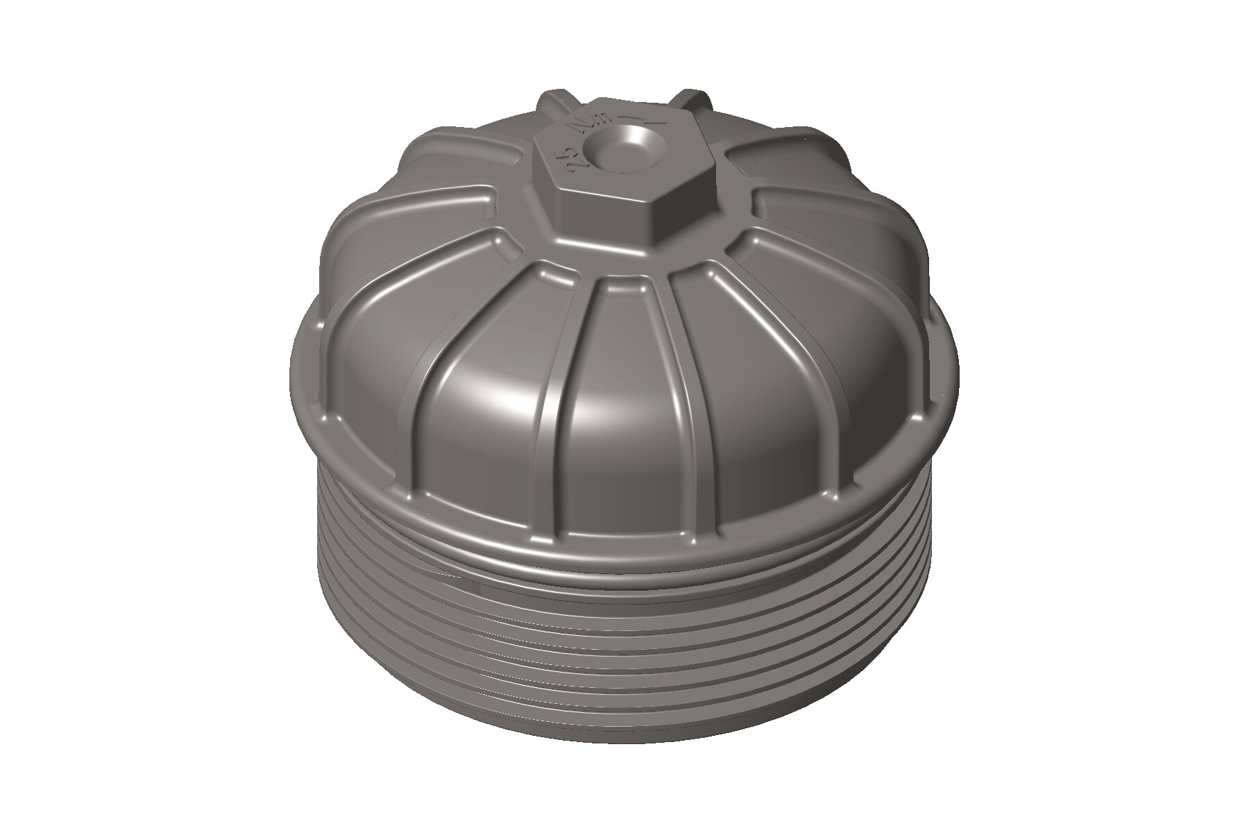 4378383 Genuine Cummins® Fuel Filter Cap Source One Parts Center