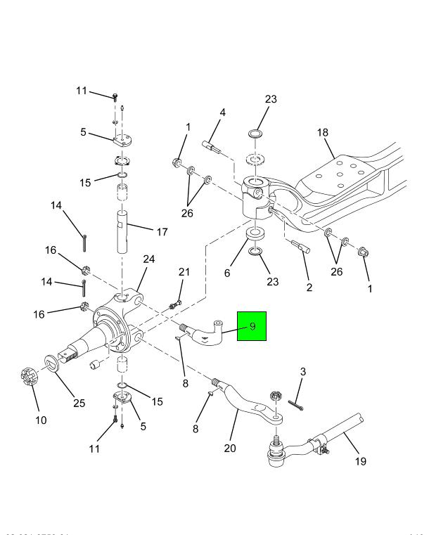 2509038C1 | Navistar International® | ARM RIGHT STEERING | Source