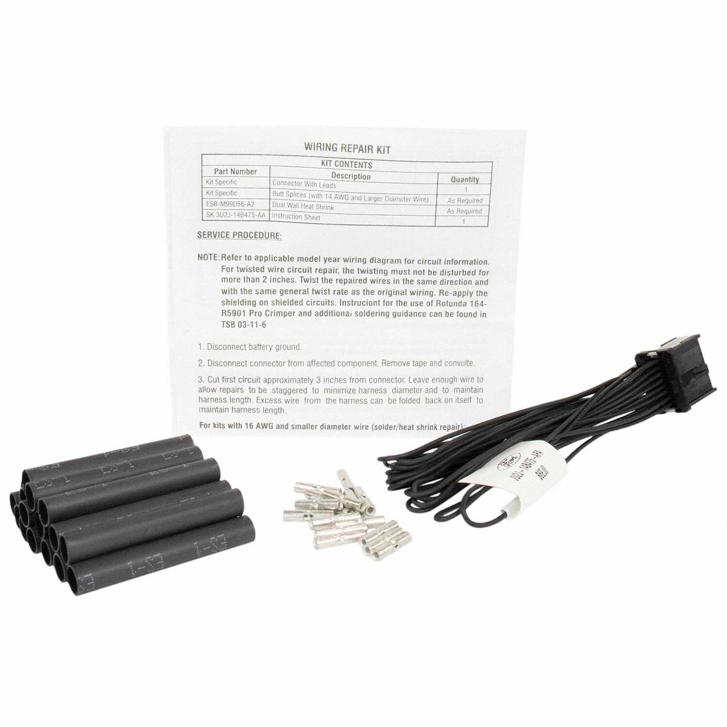 WPT1560 Ford | Instrument Panel Connector Wire - 16 Cavity | Source One ...