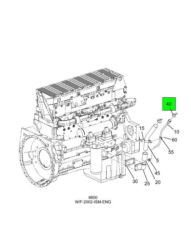 3585281C2 | Genuine Navistar International® GAUGE OIL LEVEL DIP STICK