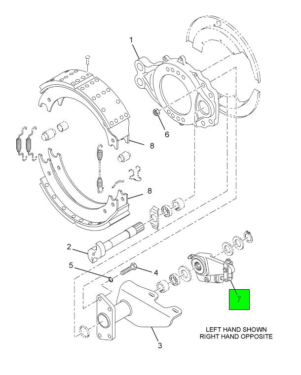 2505234C91 | Navistar International® | ADJUSTER BRAKE SLACK FRONT