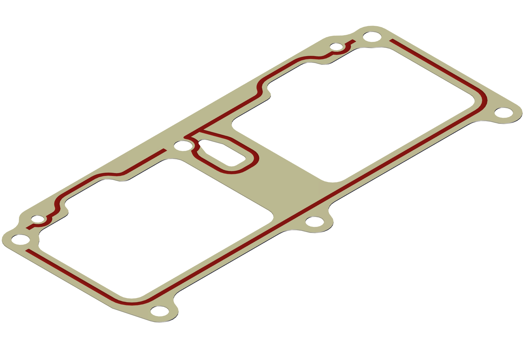 3068471 Cummins® Cam Follower Housing Gasket Source One Parts Center
