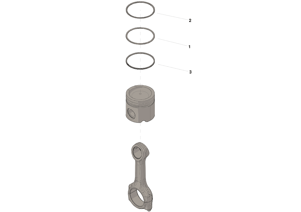 4955975 | Cummins® | Piston Ring Kit | Source One Parts Center