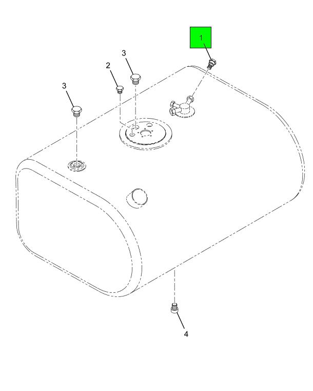 3555272C1 | Navistar International® | ADAPTER QUICK CONNECT 5/8 