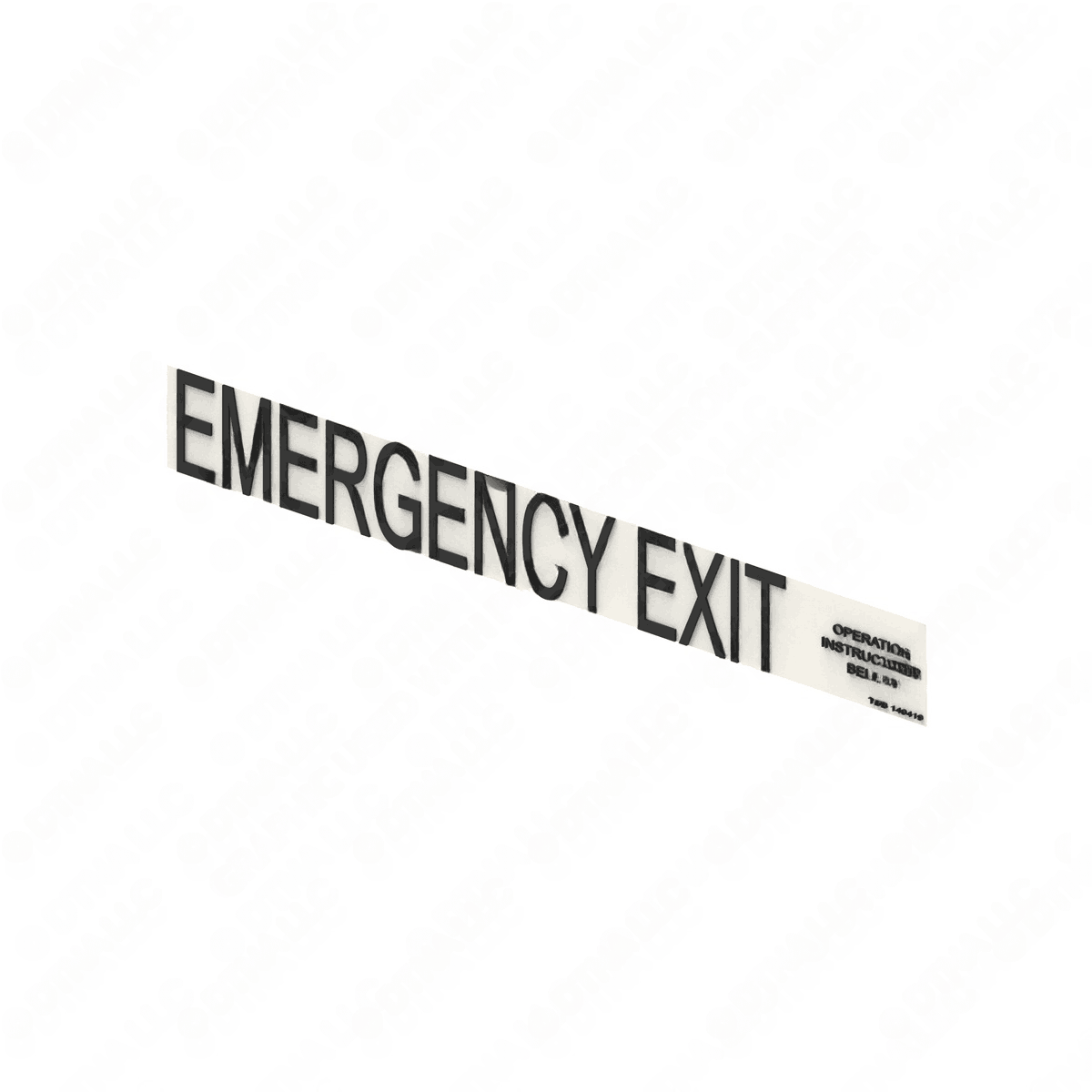 140419 Thomas Built Bus | School Bus Decal Lettering/Warning Label ...