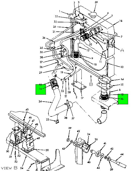 L407012 | Navistar International® | HOSE RADIATOR 2 1/2 X 3 - 3 