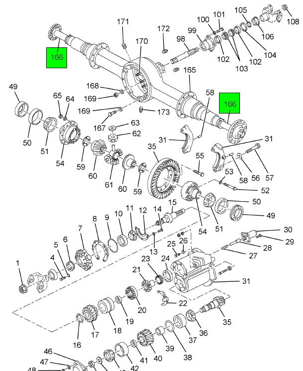 1677137C2 | Navistar International® | SHAFT AXLE REAR 2 X 39 | Source ...