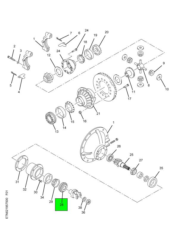 DS119427 | Genuine Navistar International® OIL SEAL