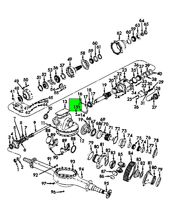 25527R1 | Navistar International® | NUT HEXAGON LOCK 1/2 UNF - 50 