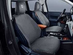 Covercraft Twill Charcoal Front Seat Savers