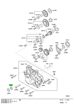 OIL SLINGER,CRANKSHAFT,FR 1