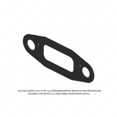 Turbo Oil Drain Tube Gasket for 30T - 108 S60