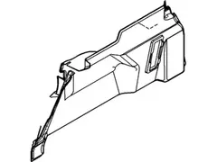 Trunk Trim Panel Load Compartment - Right