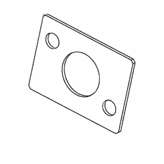 Hydraulic Actuator Heat Shield for S60