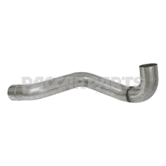 PIPE-EXHAUST MBEND 5" STL RH ALMZ OD/ID