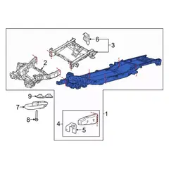 Frame Rail - 3.5L