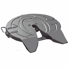 Fifth Wheel - Internal, FW35, 8.250 Inch, Left Hand