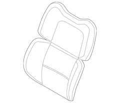 Seat Back Cushion Cover