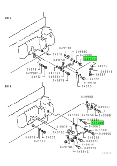 EYEBOLT,ENG OIL LINE 1