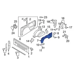 Truck Bed Panel - Left