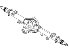 Differential Housing Axle - Rear