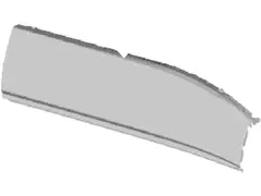 Quarter Panel Extension Side Roof Rail - Right, Outer