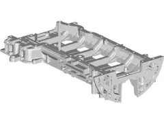 Engine Oil Pan Baffle Stiffener - 3.2L