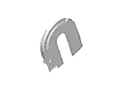 Seat Back Recliner Adjustment Mechanism Cover Latch - Rear, Inner