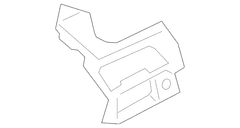 Panel and Trim Instrument <br>Instrument Cover Side bezel - Left, Outer