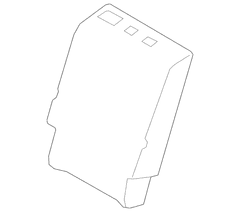 Seat Back Cushion Cover - Right, Rear